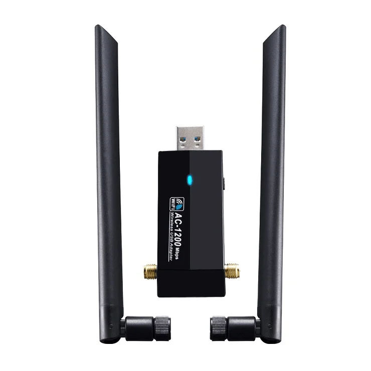 Двухдиапазонный 1200M 802.11ac wifi usb адаптер Wlan-карта беспроводной