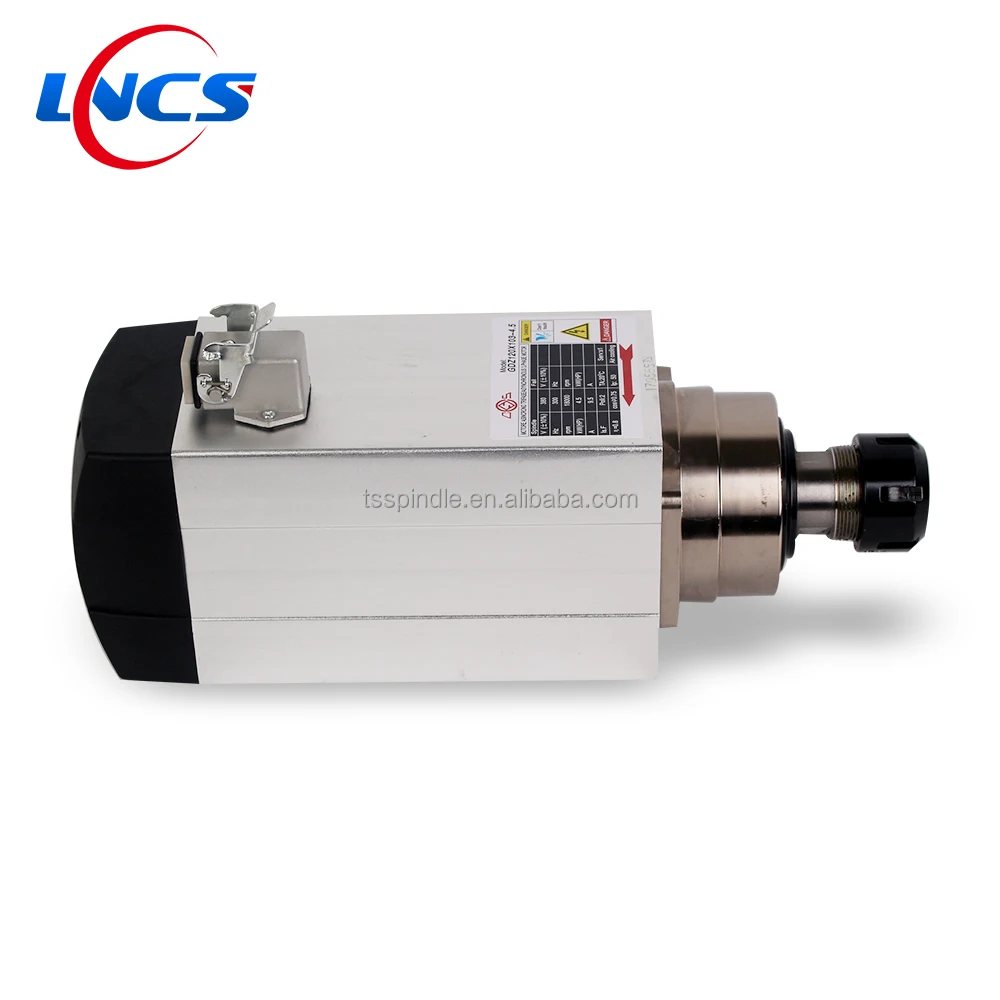 
4.5kw high speed air cooled cnc router spindle motor with ER32 collet 