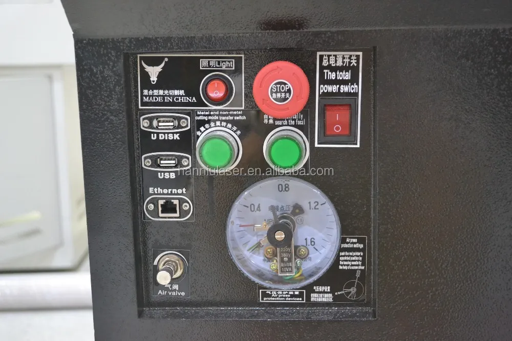 1390 hanniu laser cutting machine hot sale for wood man make shoes leather laser cutter