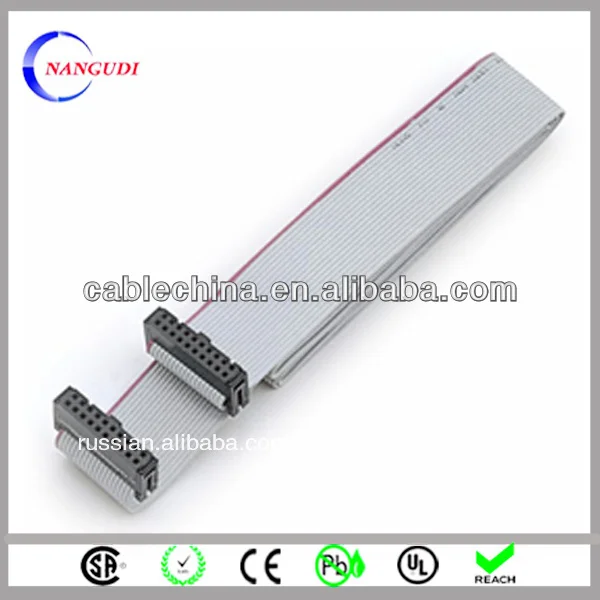 Ul2651 2.54mm idc плоский ленточный кабель