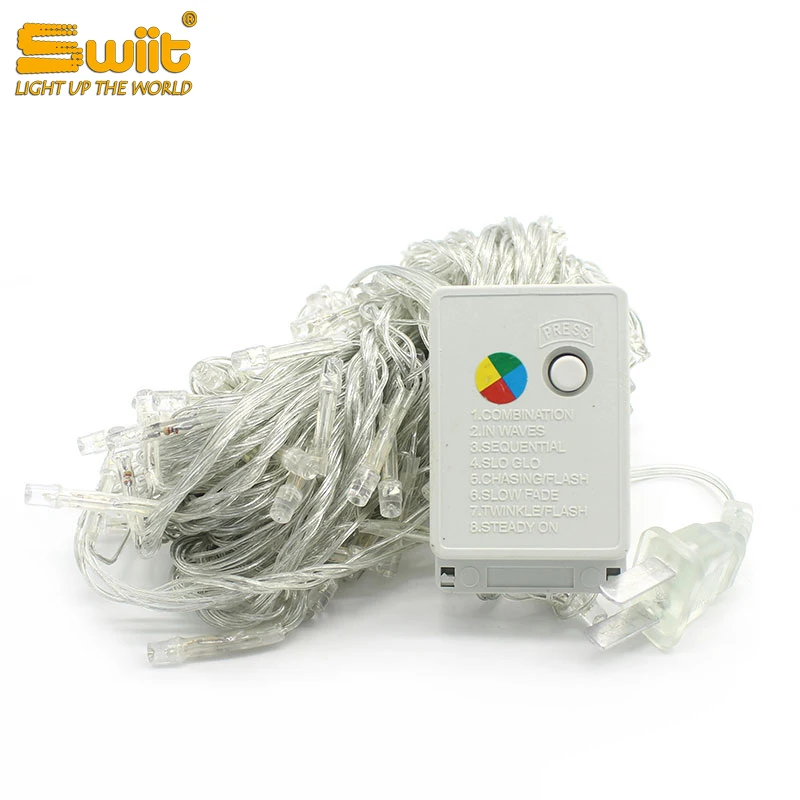 Wholesale YLDC1209 10M 100 LED String Holiday Decoration Mini christmas lite Christmas Light Fairy Light Garden Decoration