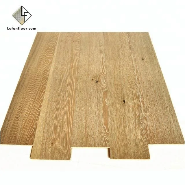wide plank white wash oak engineered timber flooring