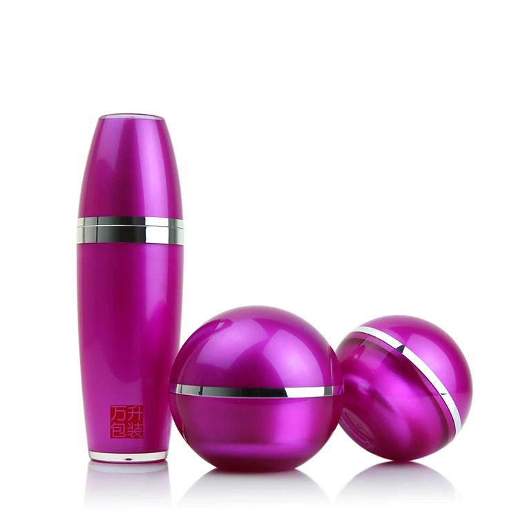 Packaging cosmetics jar sets beauty acrylic design