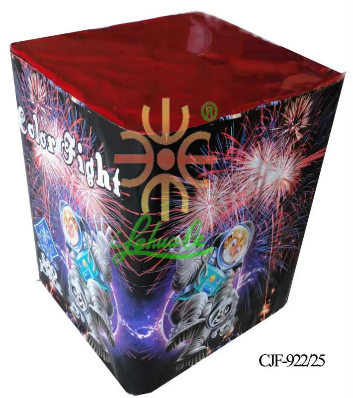 
Фейерверки китайского цвета 