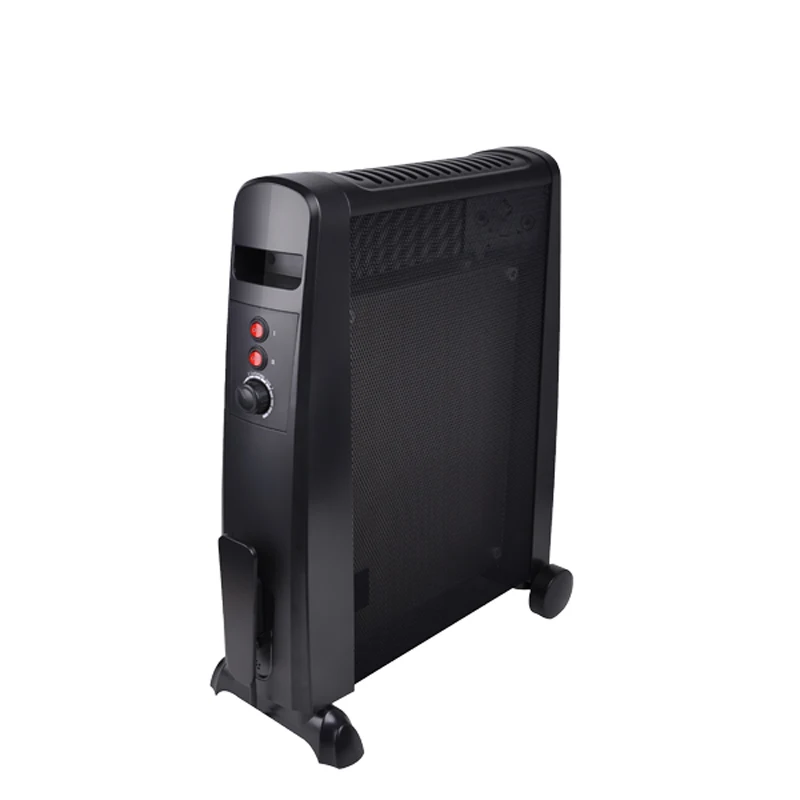 
Wholesale Freestanding Electric Mica Radiator black 2000W Flat-Panel Radiator For Home Use 
