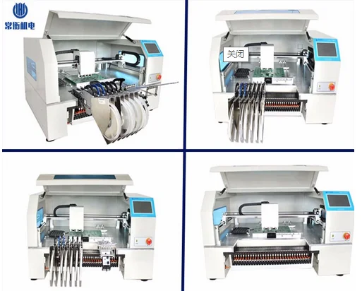 SMD LED Yamaha pneumatic feeder chip Mounting 4 heads machine