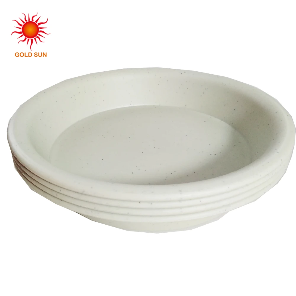 plant pot plastic saucer with thick white gray plastic tubs flowerpot  ir Resin breathable mini flowerpot stock salver saucer