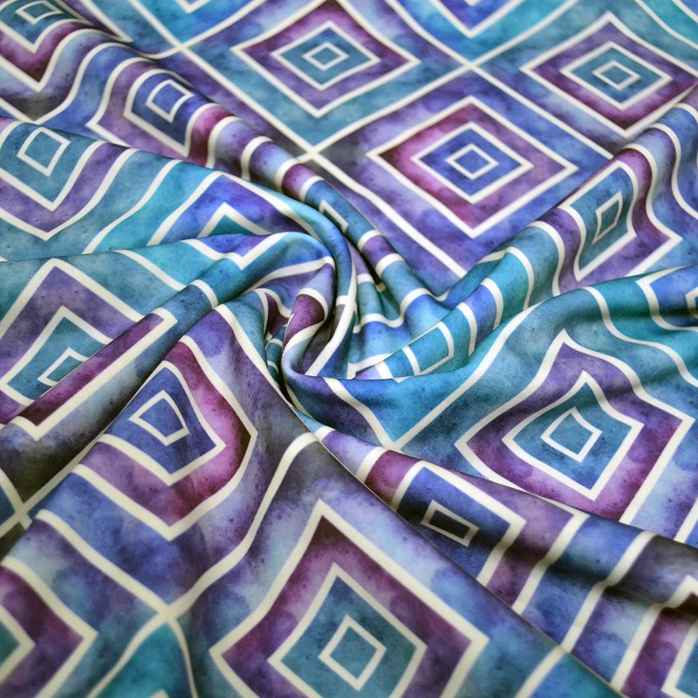 Top Sale Good Quality Touch Feeling  Print Designer Inspired Fabric For Fabric  Supplier from China