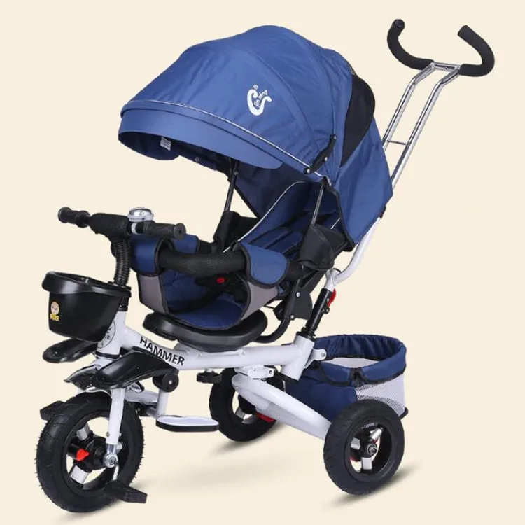 Kids Tricycle with wagon / Stroller Baby Pram Tricycle / Children tricycle With CE