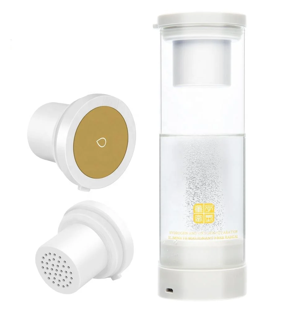 7.8 Schumann Resonator Water Bottle + Hydrogen Rich Water H2 Alkaline Water Improve Hypertension hyperlipidemia hyperglycemia