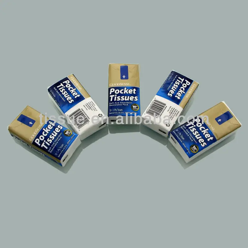 Pocket facial tissue Paper tissue