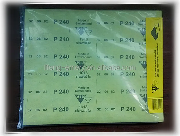 SIA 1913 SIAWAT FC aluminum oxide waterproof abrasive paper