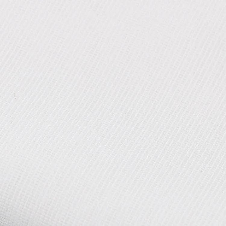 100% Polyester Microfiber Fusible Tricot Interlining Fabric Warp Knitting