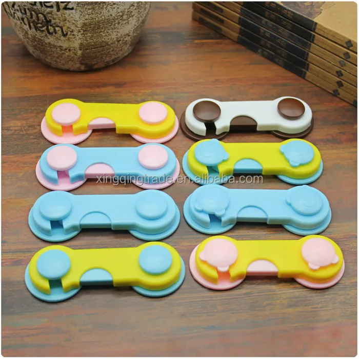Baby Drawer Lock Wardrobe Cabinet Safety Care protect Plastic Lock