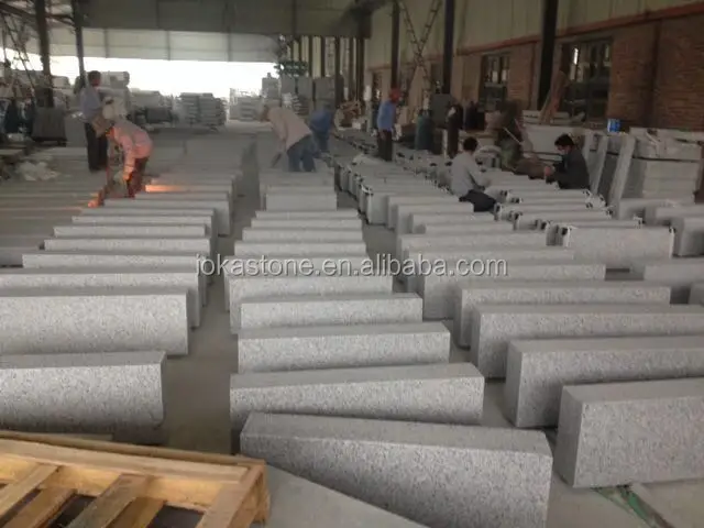 
China Cheap G603 Grey Granite Kerbs G603 Kerbstone 