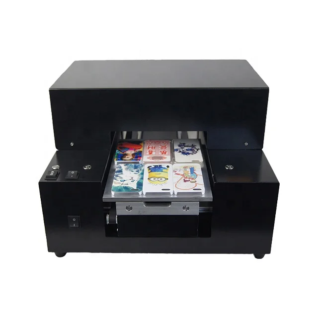 
Competitive price 6 colors A4 uv flatbed printer with led uv lamp 