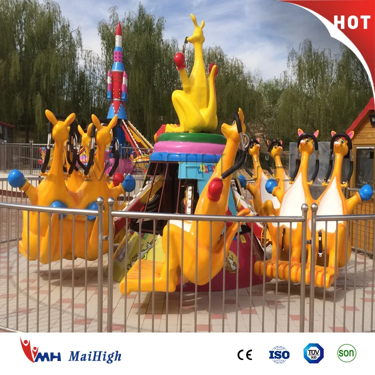 Amusement park family games attractions kids rides kangaroo jump for sale