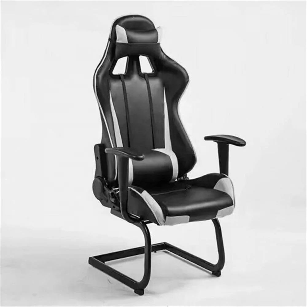 New High Back Racing Car Style Bucket Seat Office Desk Gaming Chair without wheels Chairs For Video Games Rolling Office Chair