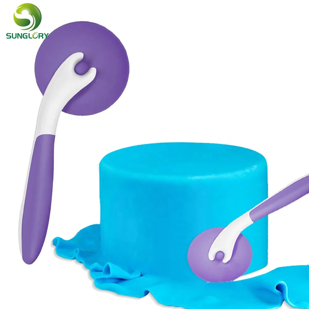 Пластиковый триммер для помадки резак пиццы колесо слайсер макаронных изделий обжимной инструмент выпечки набор инструментов украшения тортов кухня