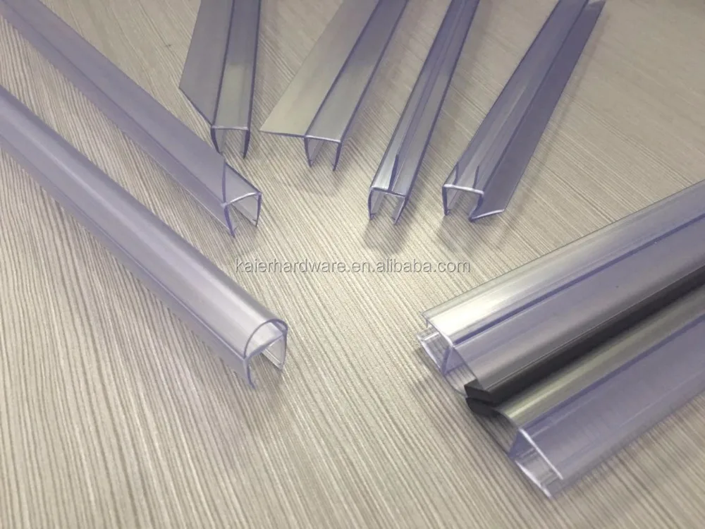 Good quality rubber seal strip for glass shower door