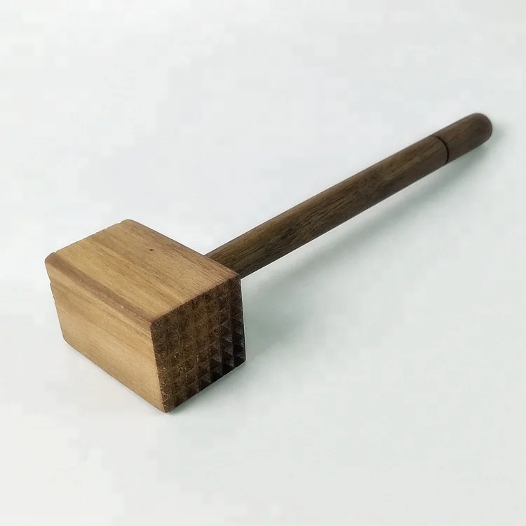 High quality wooden hammers/best meat tenderizer/wooden meat pounder