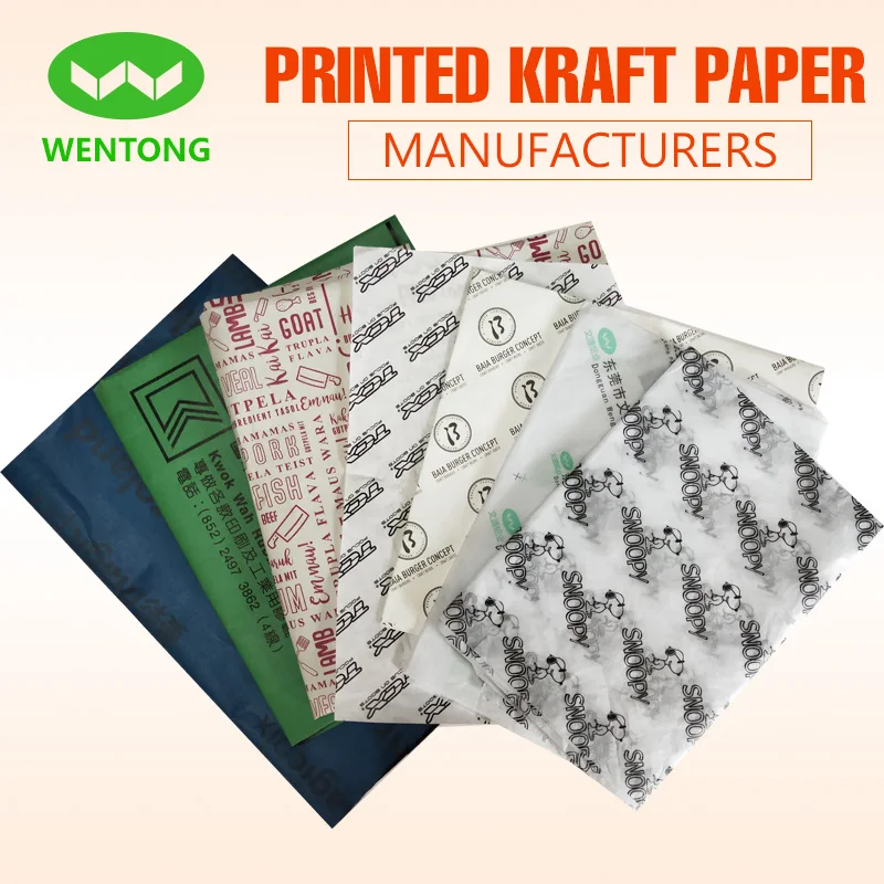 
17gsm packaging tissue paper with custom logo printing for cloth and gift wrapping 