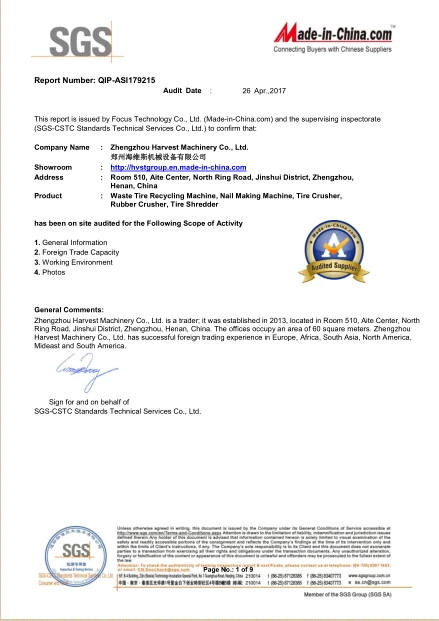 Full automatic granulator machine tire recycling for rubber granule