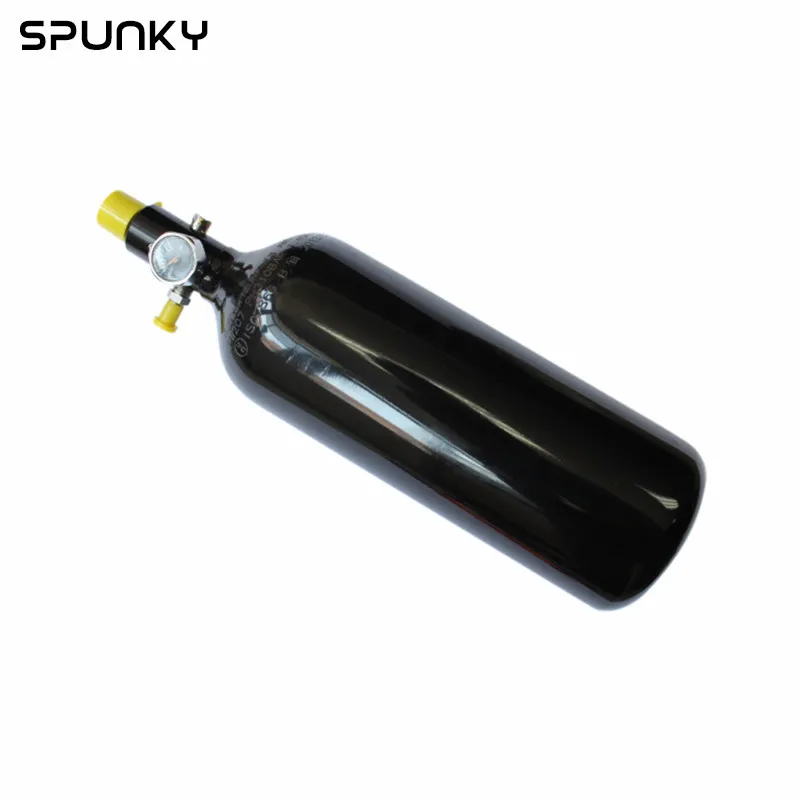 Алюминиевый Воздушный бак высокого давления HPA 0,74l для пейнтбола/цилиндр с регулятором
