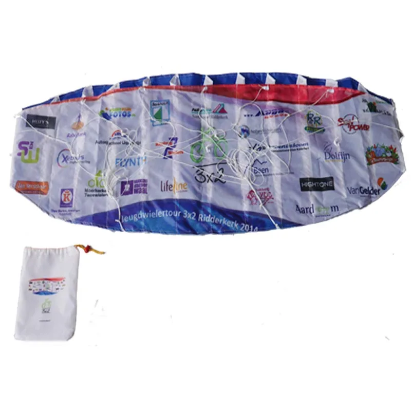 
Double Line inflatable Kite rainbow kite 