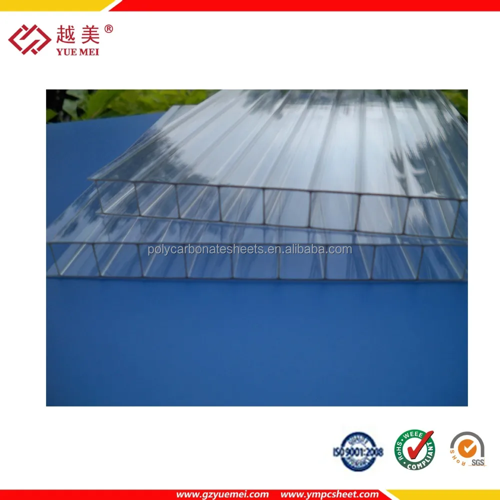 transparent plastic polycarbonate roofing panels