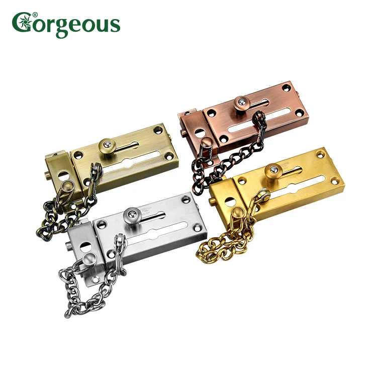 K622  hotel door lock wooden door chain locks