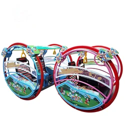 Amusement rides yoyo happy car kids le bar car electric 2 seats happy car