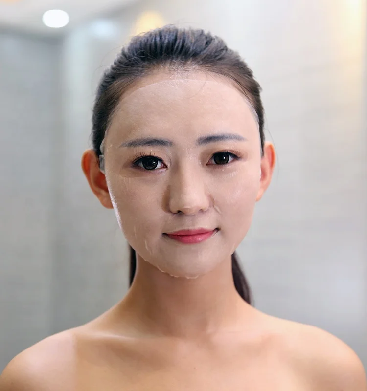 OEM Natural Moisturizer Anti Ageing Organic Snail Extract Hyaluronic Acid Whitening Moisturizing Face Mask Skin Care Facial Mask