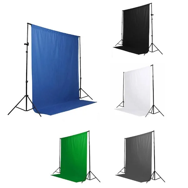 Photo studio Chromakey green screen Muslin background backdrop 3X6M