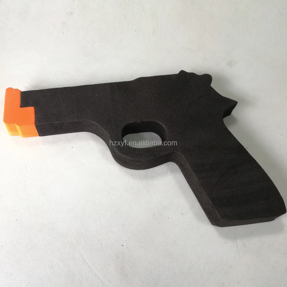 2017 Eva new kids soft safety funny hand toy gun