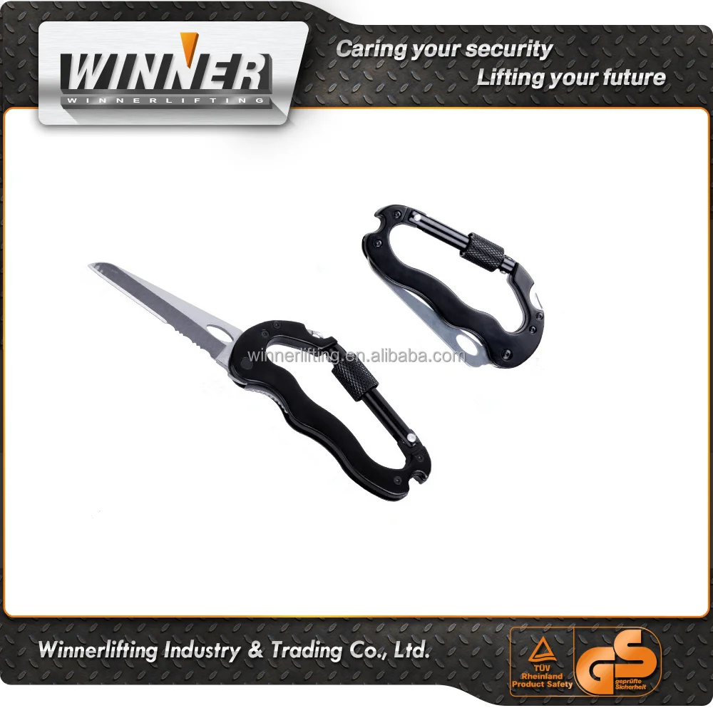 Многофункциональный отдых на природе карабин нож с отвертка открывалка для бутылок