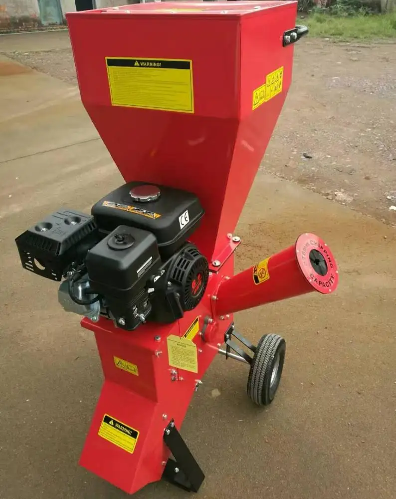 Factory direct sale price gasoline chipper shredder wood chipper shredder