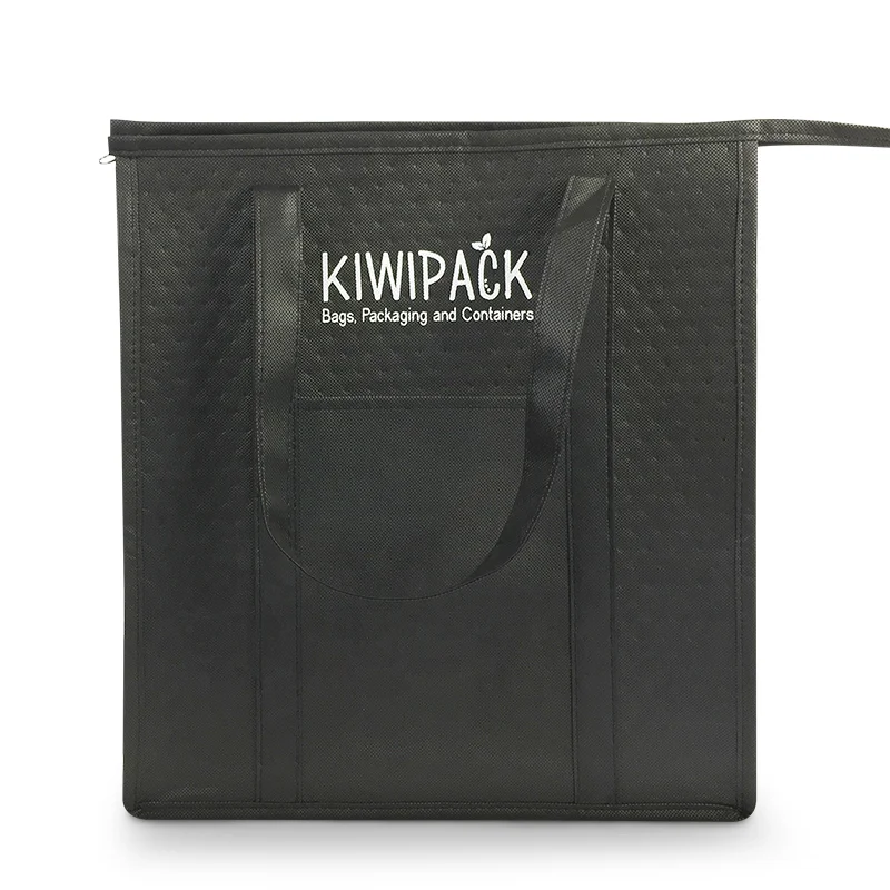 Extra Large  Heavy Duty   Custom logo Insulated Reusable Tote Grocery thermal Shopping Bag Cooler Bag