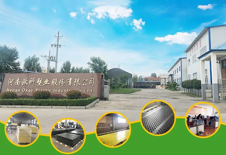 HDPE ground protection mats