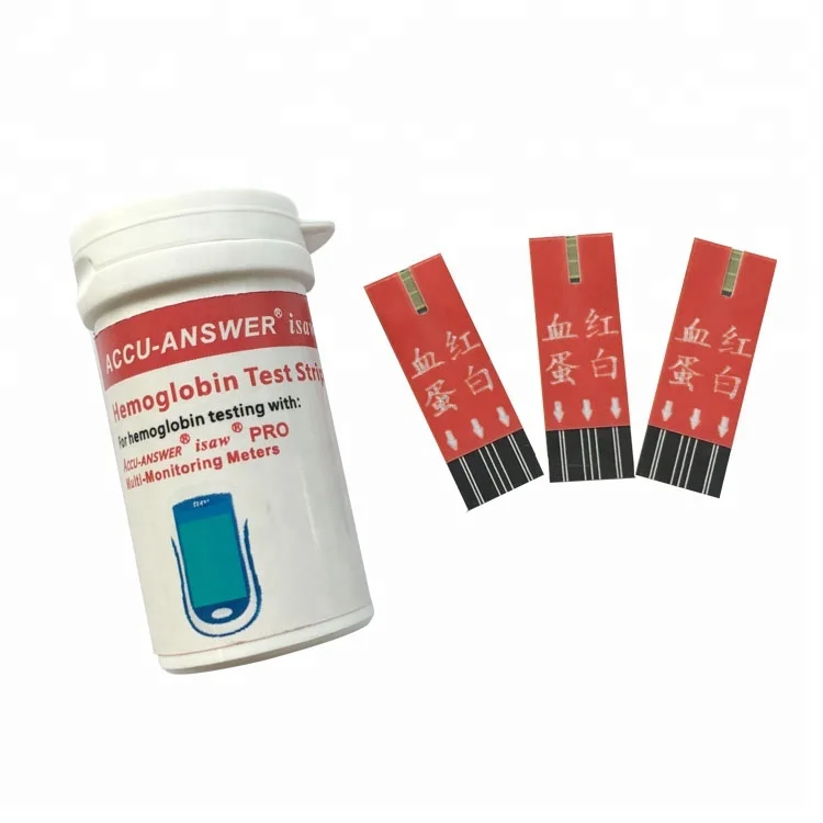 printer multi system portable hemoglobin meter quick check blood hemoglobin test strips