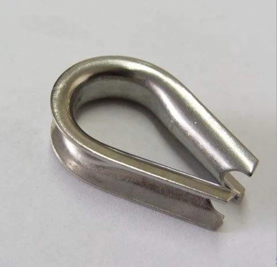 DIN6899B galvanized wire rope thimble/thimble for wire rope sling