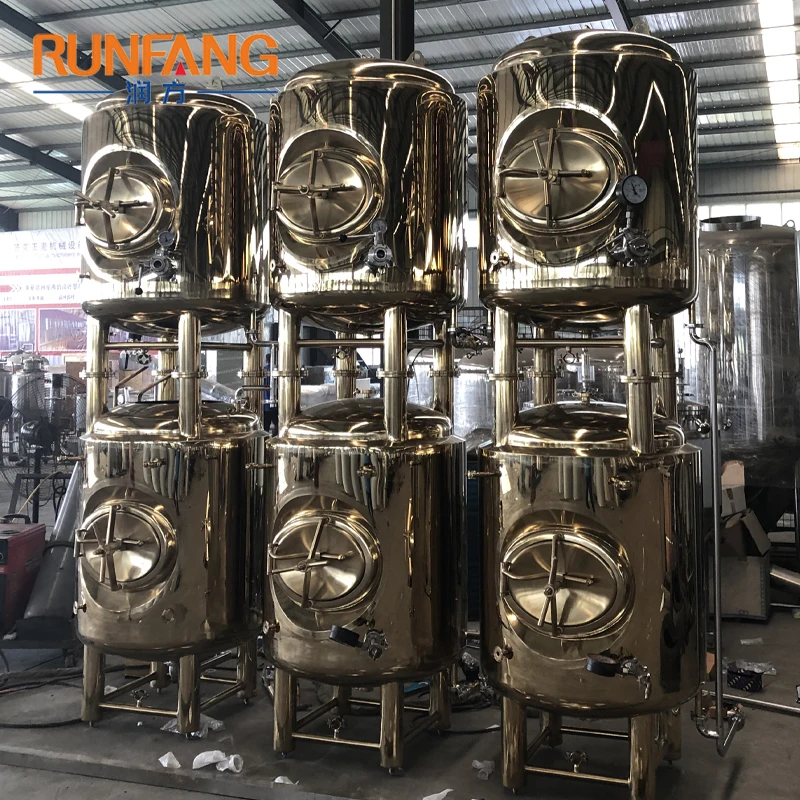 Brewery Beer Manufacturing Tank 5bbl Craft Brewhouse Turnkey Brew