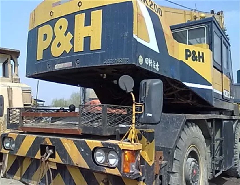 
Low price P&H Rough terrain crane 25 ton , used kobelco rk250 rk200 truck crane with good performance for sale 