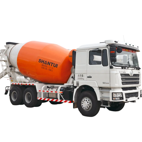 Автобетономешалка Shantui 6x4 8x4 с шасси Delong от автомобильной группы Shaanxi