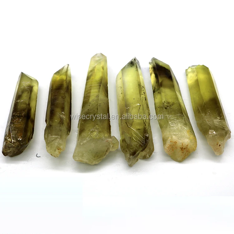 Real Himalayan crystal point citrine crystal point Lemurian Seed