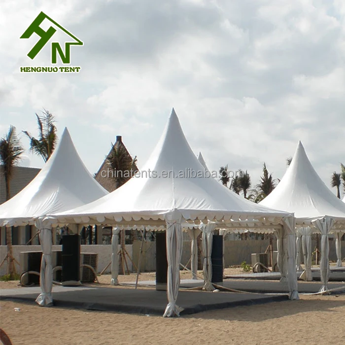 50 People Wedding Tent Floor 8x8m Pagoda Tent For Outdoor Party