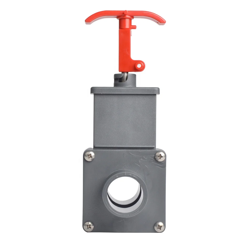 Heavy Duty PVC Gate Valve with Barb Connection