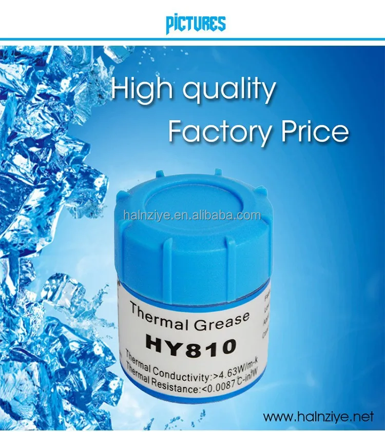 Завода непосредственно продажу высокой проводящий термопаста / соединение заявки на electries