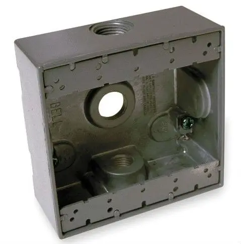 Factory High Quality Best Price One Gang Weatherproof Outlet Box