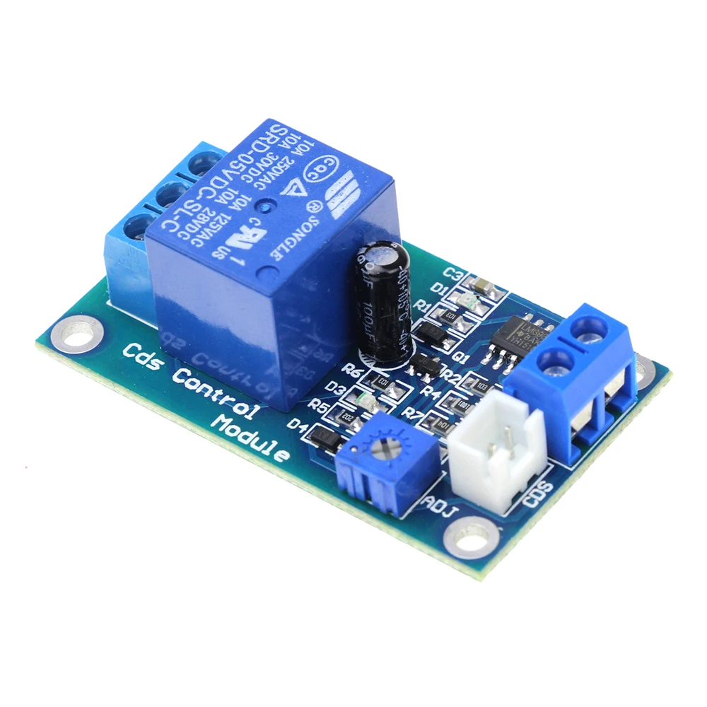 DC 5V/12V Light Control Switch Photoresistor Relay Module Detection Sensor XH-M131